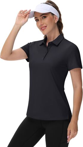 TACVASEN Women's Golf Polo Shirts Short Sleeve UPF 50+ Sun Protection Golf Shirts for Women Quick Dry Collared Polos in Saudi Arabia