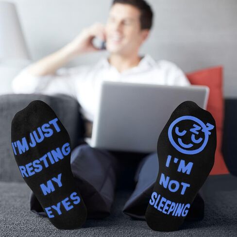 FilmHOO Birthday Gifts for Men Stocking Stuffers Gifts from Daughter Son Wife, Mens Gifts Funny Socks Christmas Gifts for Dad in Saudi Arabia