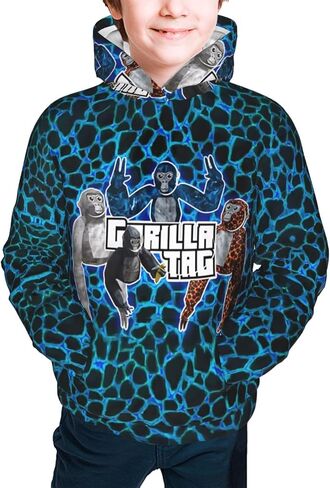 Teens Long Sleeve Pullover Hoodies Sweater Tops Casual Jackets Hooded Sweatshirts Christmas Party Tops in Saudi Arabia