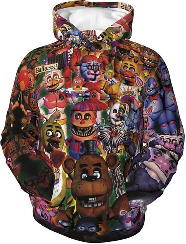 Teens Long Sleeve Pullover Hoodies Sweater Tops Casual Jackets Hooded Sweatshirts Christmas Party Tops in Saudi Arabia