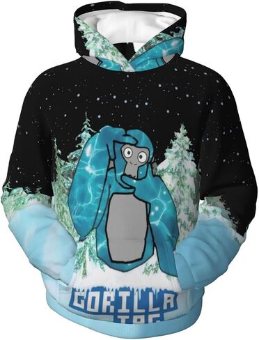 Teens Long Sleeve Pullover Hoodies Sweater Tops Casual Jackets Hooded Sweatshirts Christmas Party Tops in Saudi Arabia