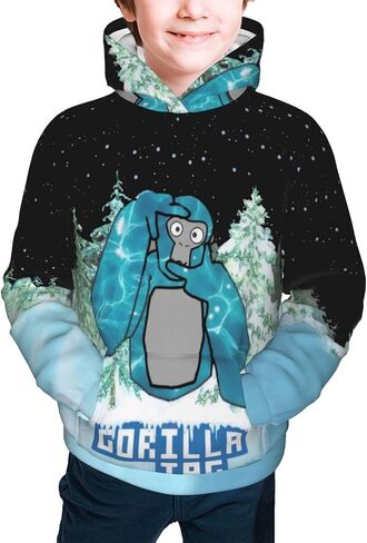 Teens Long Sleeve Pullover Hoodies Sweater Tops Casual Jackets Hooded Sweatshirts Christmas Party Tops in Saudi Arabia