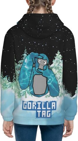 Teens Long Sleeve Pullover Hoodies Sweater Tops Casual Jackets Hooded Sweatshirts Christmas Party Tops in Saudi Arabia