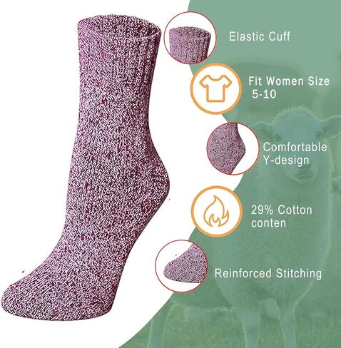 Stocking Stuffers 5 Pairs Novelty Socks with Gift Box Vintage Wool Socks for Christmas, Birthday, Party Gifts in Saudi Arabia