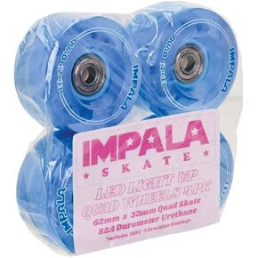 Impala Roller Skates 4 Pack Wheels - Light UP LED