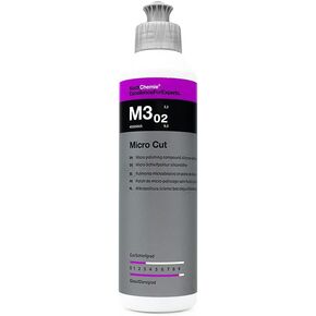 KOCHCHEMIE Koch-Chemie - Micro Cut Polishing Compound - Silicone-Oil-Free; Permanent Removal of Holograms, Fine Scratches, and Sanding Marks to P3000 Grain Size; High Gloss Finish (250 milliliters)