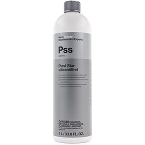 KOCHCHEMIE Plast Star - Silicone Free Exterior Trim Dressing, UV Protection, Exterior Trim, Mouldings, Tires, Like New OEM Finish (1 Liter)