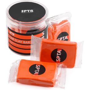 SPTA Car Clay Bar, 3 Pack 300g, Premium Grade Clay Bars Detailing Magic Clay Bar Cleaner Auto Wash Bars with Washing and Adsorption Capacity for Car Wash Car Detailing Clean,RV, Bus,Glass Cleaning