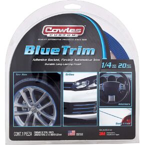 Cowles S37525 Red Custom Color Molding/Trim Automotive Accessory for The Interior or Exterior of Cars, Trucks, SUVs, 20 Feet of Peel and Stick-On with 3M Tape Decorative Flexible PVC Molding