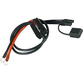 SL873 25-Inch, 10-Gauge Jump Starter Cable with Quick Connector – Ideal for Motorcycles and Power Sports Vehicles – Weather Resistant