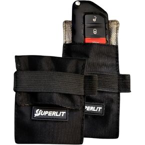 حقيبة فاراداي لمفتاح فوب، (قطعتان) مفاتيح السيارة المضادة للسرقة، دخول بدون مفتاح، حقيبة تردد RFID، جهاز حماية مانع الإشارة، حامي تشغيل المفاتيح عن بعد، تردد إلكتروني مضاد للقرصنة in Kuwait