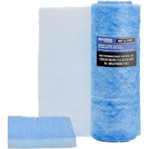 Master Elite Premium Paint Spray Booth Exhaust Filter Roll, 20.5" x 100' - 18 Gram Heavy-Duty Fiberglass Paint Arrestor - Captures Traps Overspray Paint Particles in Auto Car Autobody Refinish Booths