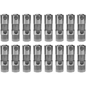 Set of 16 Hydraulic Roller lifters Valve Lifter Compatible with Cadillac Chevy Silverado Buick GMC LS1 LS2 LS7 LS3 LQ4 LQ9 HL124 4.8L 5.3L 5.7L 6.0L 6.2L Replaces 12499225, HL124, 12680871