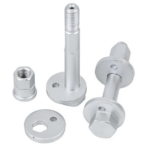 Rear Toe Link Alignment Bolts Kit Fit for Dodge Durango Caliber Avenger, Chrysler 200 Sebring, Jeep Compass Patriot Grand Cherokee 06508486AA 6508486AA (Pack of 2)