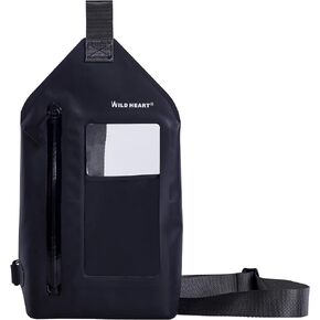 WILD HEART Waterproof Chest Sling Bag Pouch Fashion Diving Swimming Pool Beach Underwater Pouch Case Fully Waterproof Sea Fishing Diving Large Capacity Lightweight Bag