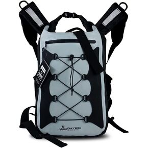 Oak Creek Canyon Falls 30L Dry Bag Backpack. Premium Waterproof Backpack with Padded Shoulder Straps. PVC Construction. Keep Your Gear Dry