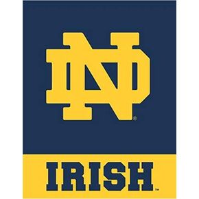 ملصق جداري قابل للإزالة بشعار Notre Dame Blue Gold ND الأيرلندي لجامعة نوتردام القتال الأيرلندي مقاس 4 بوصات ديكور غرفة المنزل NCAA 3 1/2 × 4 1/2 بوصة in Kuwait