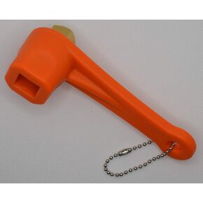 Boat Plug Holder, Reminder, Installer and Remover Tool, for 1/2" NPT Plugs. Includes Spare Plug.