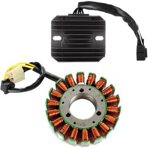 SCITOO 31401-35F10 Magneto Coil Stator+Voltage Rectifier 2001-2004 for Suzuki GSXR1000 2001-2005 for Suzuki GSXR600