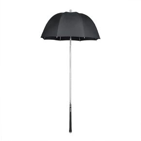 Orlimar Dri-Clubz Golf Bag Umbrella | Adjustable Height Spring Top Golf Umbrella Replaces Your Golf Bag Rain Cover