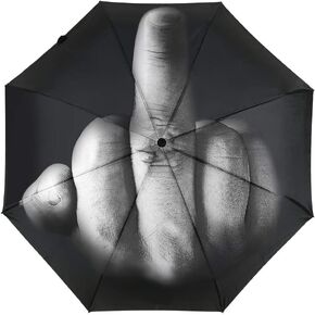 DS. DISTINCTIVE STYLE Middle Finger Umbrella Funny Folding Umbrella Creative Middle Finger Gifts