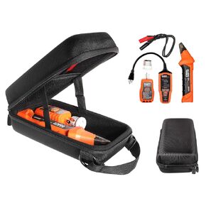 CaseSack case for Klein Tools ET310 AC Circuit Breaker Finder, Integrated GFCI Outlet Tester, RT310 Receptacle and Accessory Kit, 80016