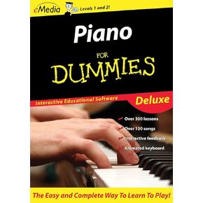 eMedia Piano For Dummies Deluxe [Mac Download for 10.5 to 10.14, 32-bit]