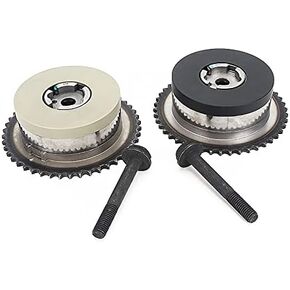 12578515 12578516 917-270 917-254 2PCS Intake & Exhaust Variable Timing Sprocket Camshaft Gear Compatible with Chev-y Buic-k GMC