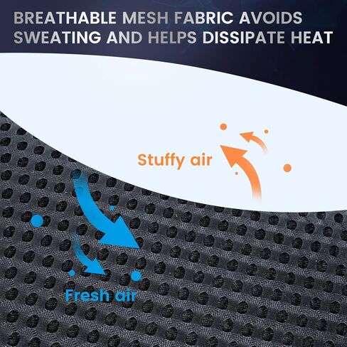 GSPSCN وسادة مقعد السيارة من إسفنج الذاكرة، وسادة كرسي إسفين مرتفعة للأشخاص القصيرين الذين يقودون السيارة، وسادة وسادة بعقب للعصعص، عظم الذنب، تخفيف آلام أسفل الظهر في مقعد السيارة، المكتب، كرسي مكتب الكمبيوتر in Kuwait