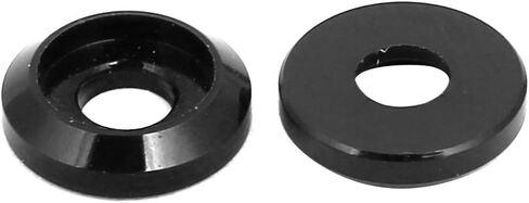 uxcell M3 Aluminum Alloy Bumper Engine Dress Up Washer Red 20pcs in Saudi Arabia