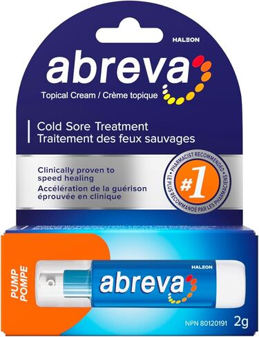 Abreva Cold Sore Treatment Lip Balm Pump 2 gm in Kuwait