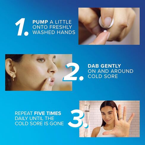 Abreva Cold Sore Treatment Lip Balm Pump 2 gm in Kuwait