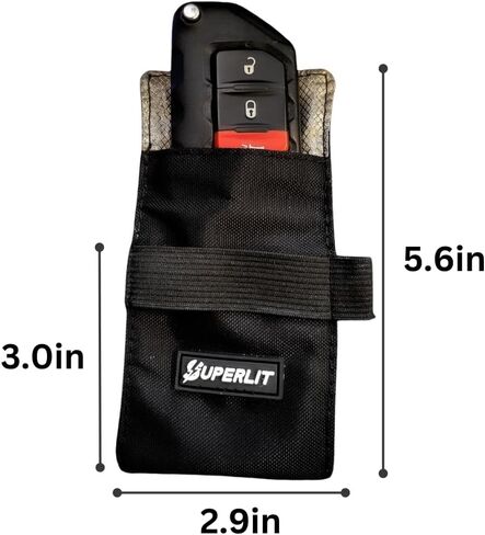 حقيبة فاراداي لمفتاح فوب، (قطعتان) مفاتيح السيارة المضادة للسرقة، دخول بدون مفتاح، حقيبة تردد RFID، جهاز حماية مانع الإشارة، حامي تشغيل المفاتيح عن بعد، تردد إلكتروني مضاد للقرصنة in Kuwait