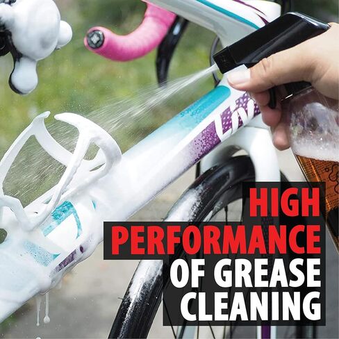منظف ​​الدراجة من سكويكي، قابل للتحلل البيولوجي، رغوة سائلة، رذاذ، 17 أونصة / 500 مل in Kuwait