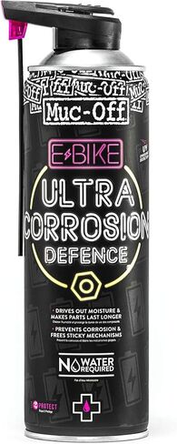 Muc Off 1112 E-Bike دفاع فائق ضد التآكل، 485 ملليلتر - رذاذ حماية متطور مضاد للتآكل للدراجات الكهربائية - يمنع الصدأ ويذيبه in Saudi Arabia