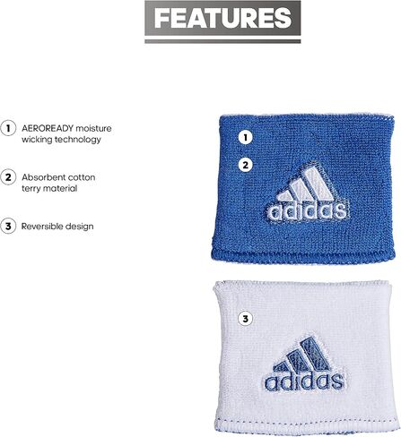 adidas Interval Reversible Wristband in Saudi Arabia