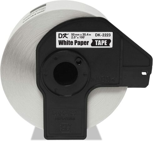 Brother Printer Continuous Length White Paper Tape (DK2223) in Saudi Arabia