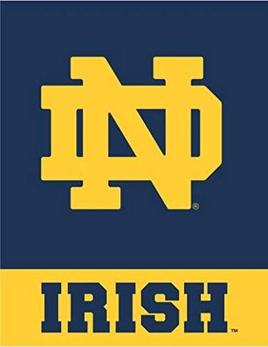 ملصق جداري قابل للإزالة بشعار Notre Dame Blue Gold ND الأيرلندي لجامعة نوتردام القتال الأيرلندي مقاس 4 بوصات ديكور غرفة المنزل NCAA 3 1/2 × 4 1/2 بوصة in Saudi Arabia