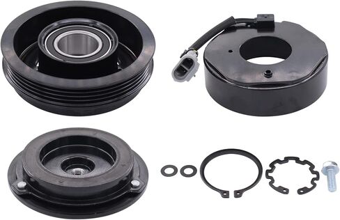 XtremeAmazing A/C AC Compressor Clutch Assembly Kit Pulley Coil Set for GMC Sierra 1500 4.8L 5.3L 2000-2013 in Saudi Arabia
