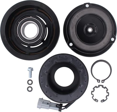 XtremeAmazing A/C AC Compressor Clutch Assembly Kit Pulley Coil Set for GMC Sierra 1500 4.8L 5.3L 2000-2013 in Saudi Arabia