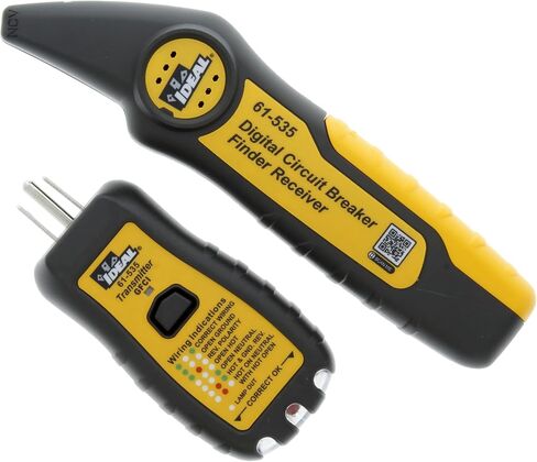 IDEAL INDUSTRIES INC. 61-535 Digital Circuit Breaker Finder with Digital Receiver and GFCI Circuit Tester in Saudi Arabia