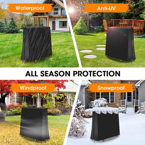 Ping Pong Table Cover Outdoor Waterproof,Table Tennis Cover Fits Both Folding Table Tennis Table and Flat Tables Indoor & Outside,Table Tennis Table Protector Accessories in Kuwait