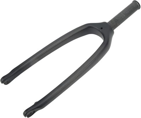 Bike Front Fork, Professional High Strength 20 Inch Mountain Bike Fork Lightweight Carbon Fiber for Folding Bike for 28.6mm Straight Tube in Saudi Arabia