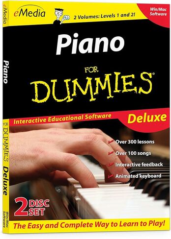 eMedia Piano For Dummies Deluxe [Mac Download for 10.5 to 10.14, 32-bit] in Saudi Arabia