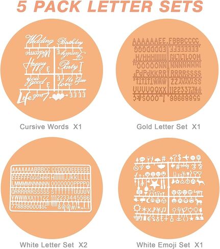 لوحة رسائل كبيرة جدًا - إطار خشبي وإطار خشبي مقاس 60.96 سم × 76.2 سم، لوحة رسائل قابلة للتغيير، لوحة رسائل لقائمة الرسائل للمطعم، الزفاف، الحفلات، إعلان الطفل in Kuwait