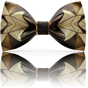 Men's Funny Party Wedding Original Handpainted Pattern Bow