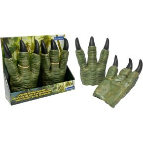 Lexibook, Dinosaur Leg Gloves, Realistic Dinosaur Skin Pattern, One Size fits All, Realistic Toy, Role Play, RPDINO02