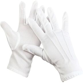 VASANA موحدة قفازات النايلون القطن قفازات مجوهرات مطرزة عرض عدم الانزلاق قفازات الشرطة ملابس رسمية تأثيري حلي in Kuwait