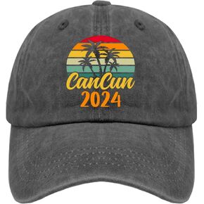 Cancuns 2024 Caps Mens Running Cap Blue Hat Mens Golf Hat Gifts for Daughter Golf Caps