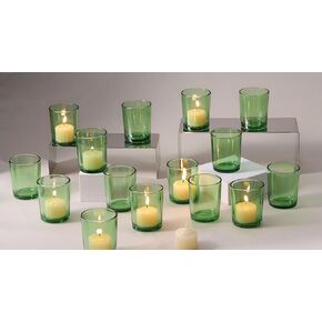 LETINE Gold Votive Candle Holders Set of 36 - Speckled Mercury Gold Glass Candle Holder Bulk - Ideal Fall Decor for Boho Wedding Centerpiece Table，Halloween & Thanksgiving Decorations Indoor